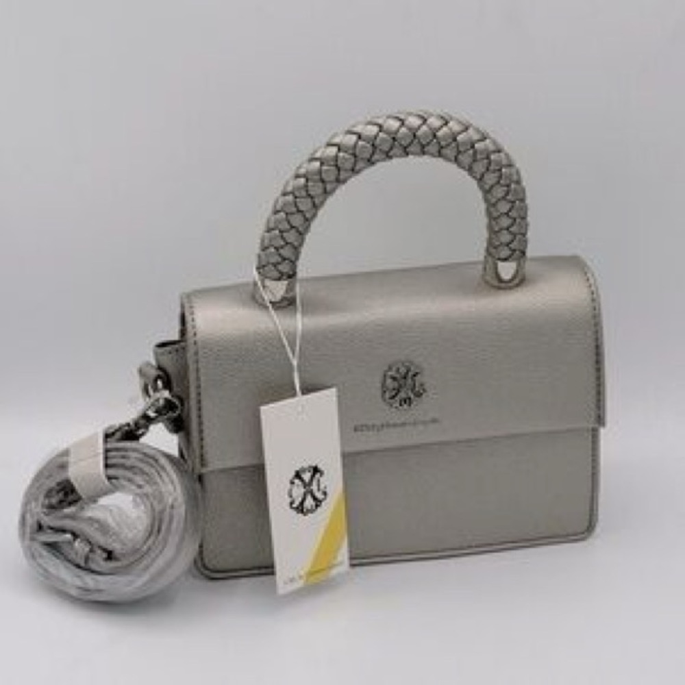Christian Lacroix Silver Mini Bag “Jardin”
